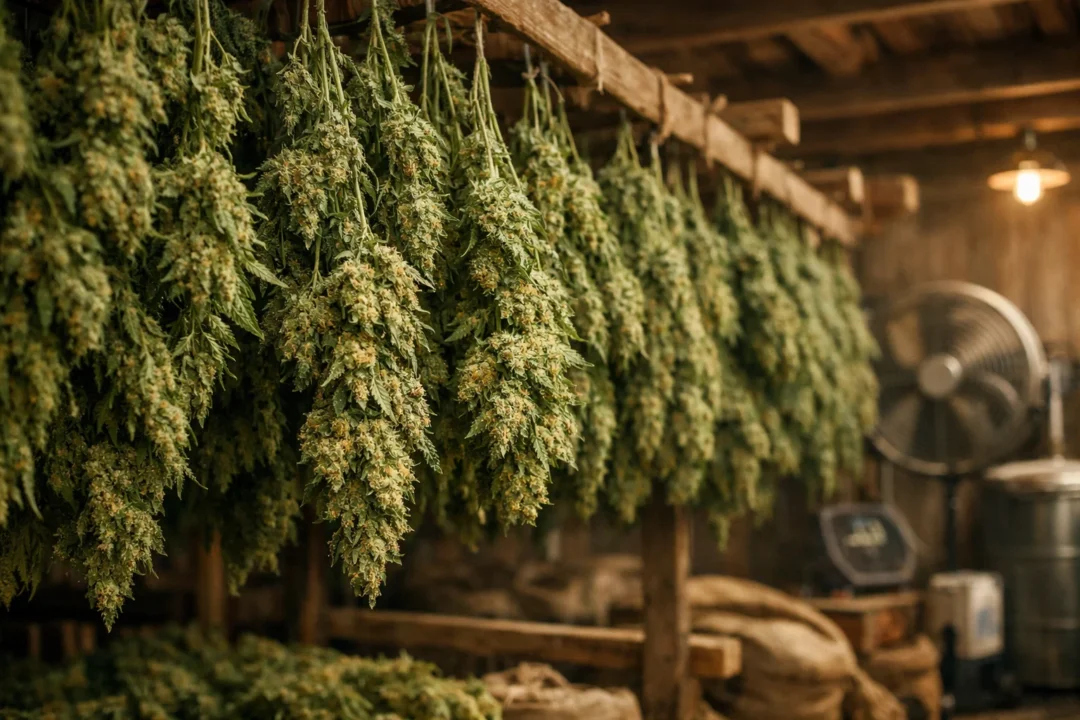 drying process for CBD flowers