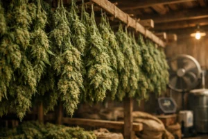 drying process for CBD flowers
